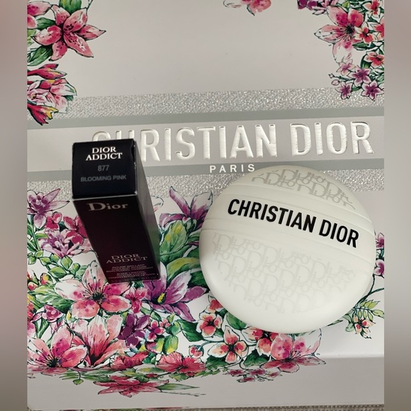 DiOR Set⭐️🎁Gift Box🎁Full-Size Dior Le Baume & Dior Addict🌸877 Blooming Pink - Picture 5 of 13